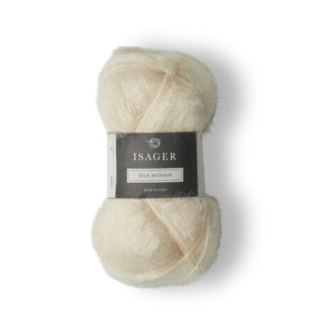 Isager Silk Mohair - 000 Puder
