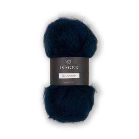 Isager Silk Mohair - 101 Tiefseepetrol