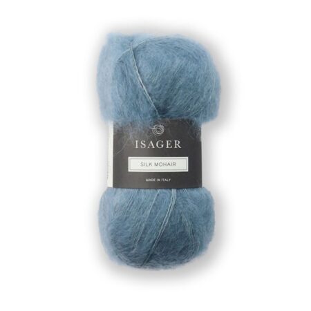 Isager Silk Mohair - 011 Aqua Dunkel