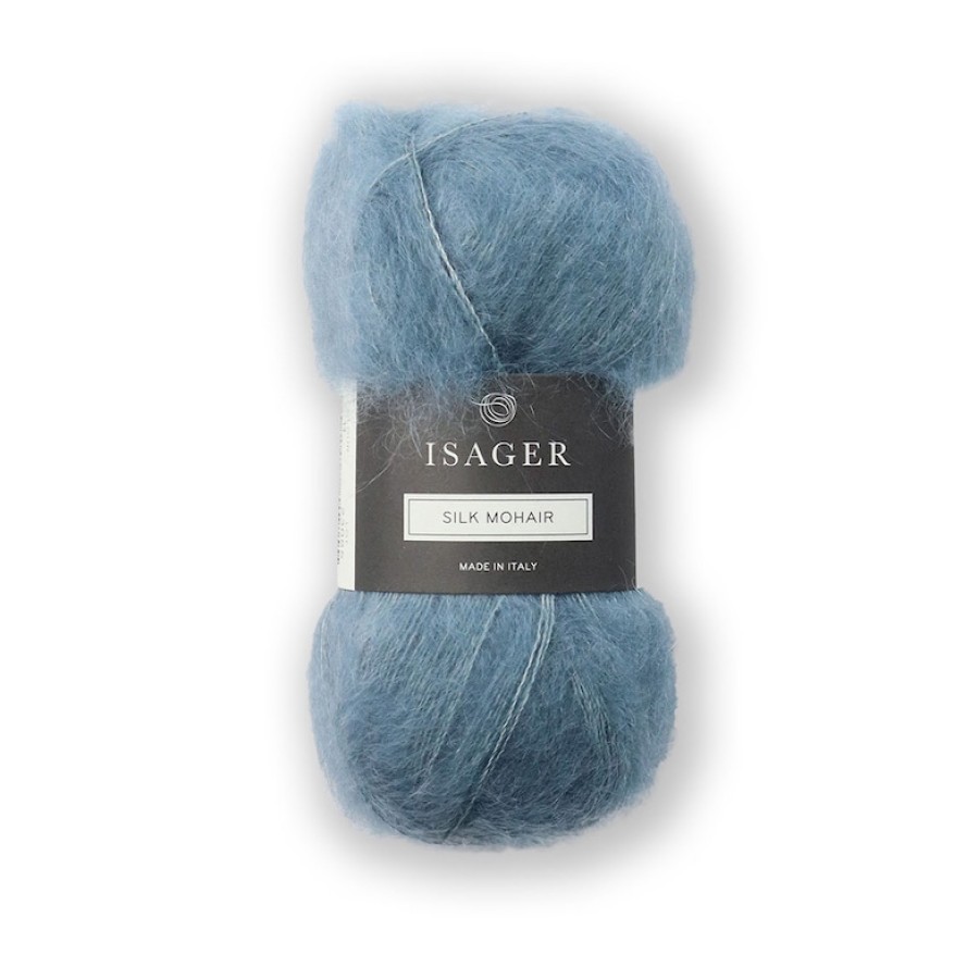 Isager Silk Mohair - 011 Aqua Dunkel