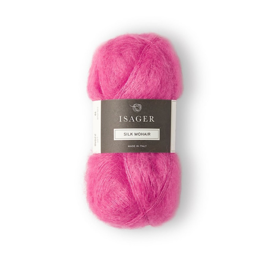 Isager Silk Mohair - 019 Pink