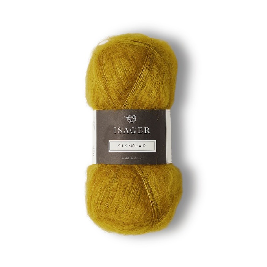 Isager Silk Mohair - 022 Curry