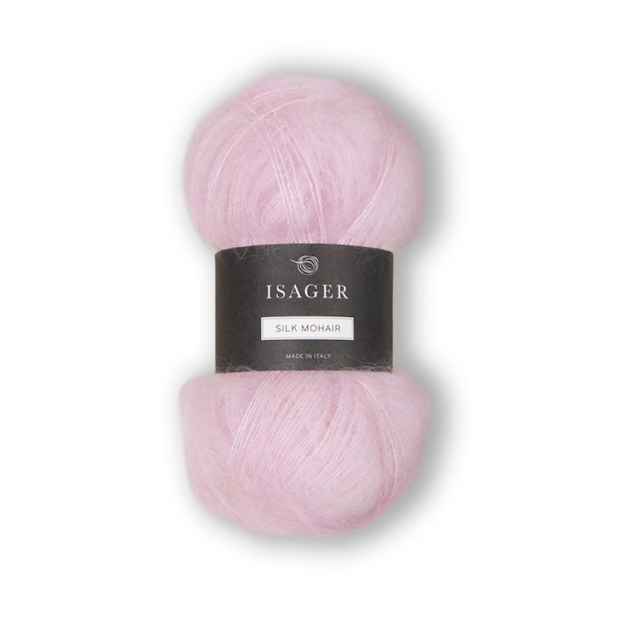 Isager Silk Mohair - 027 Rosa