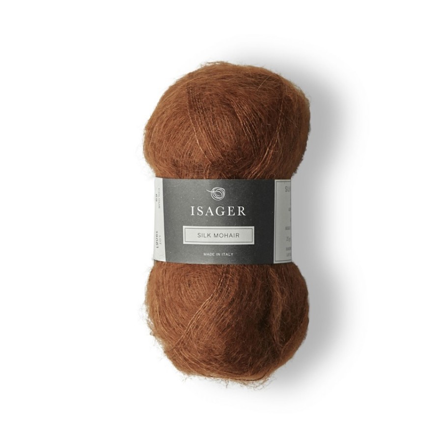 Isager Silk Mohair - 033 Rostrot