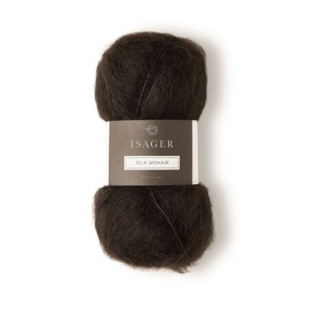 Isager Silk Mohair - 034 Schokobraun