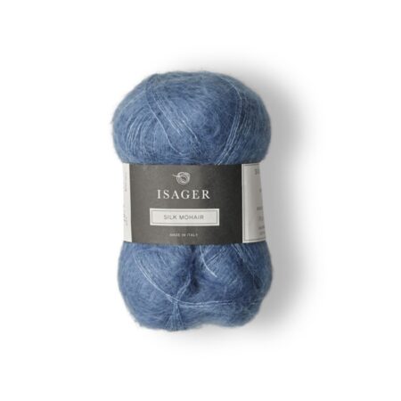 Isager Silk Mohair - 044 Blau