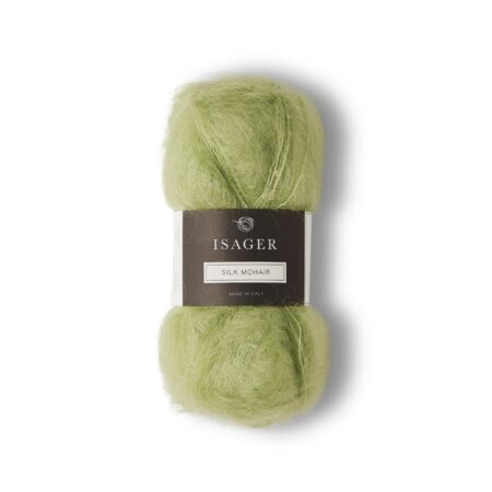 Isager Silk Mohair - 057 Lindgrün