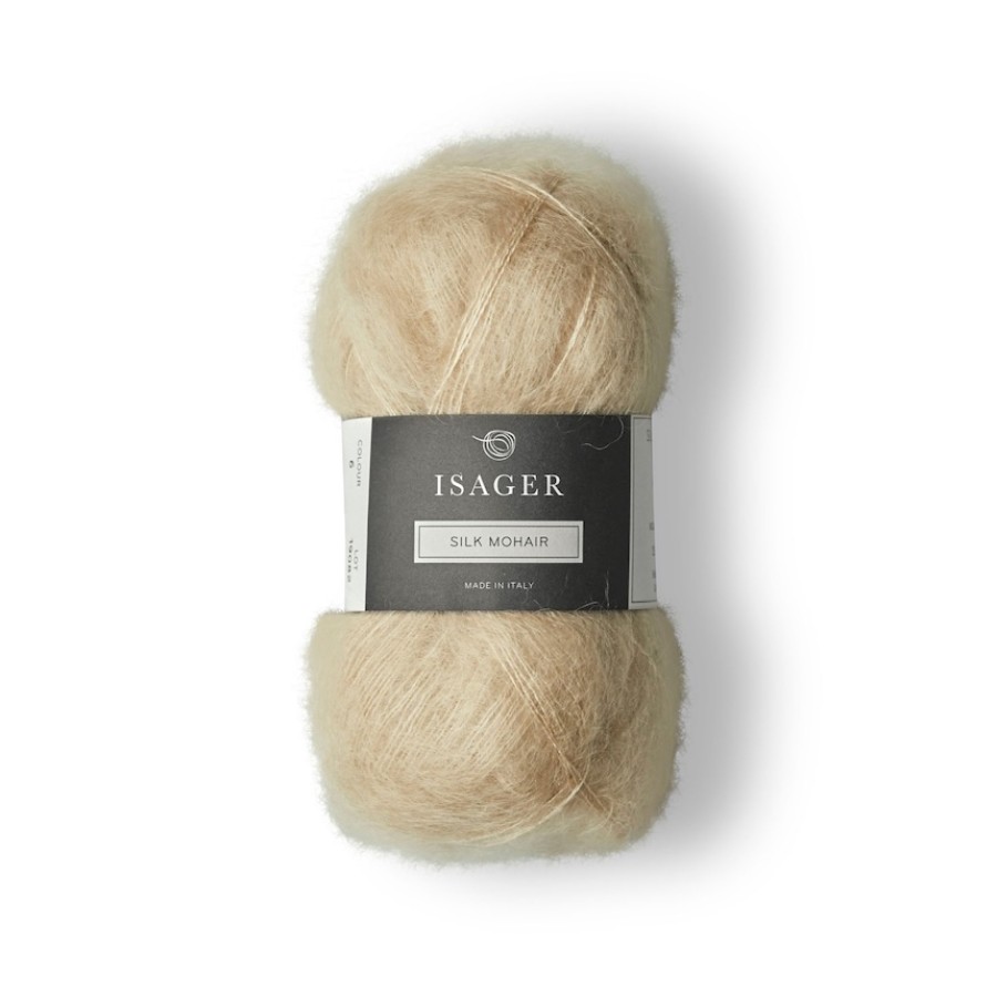 Isager Silk Mohair - 006 Nude