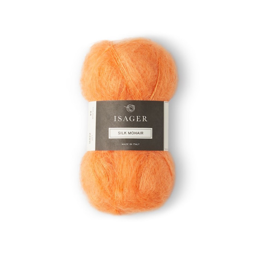 Isager Silk Mohair - 064 Orange