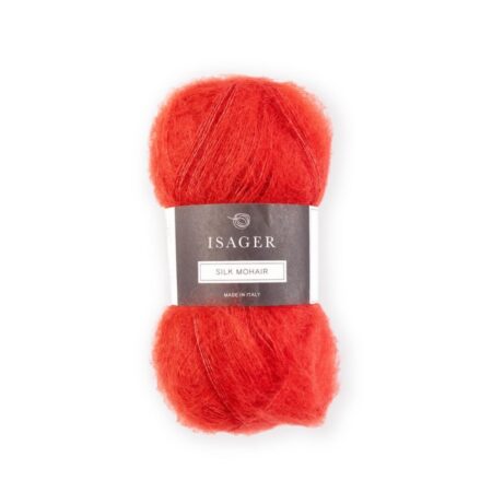 Isager Silk Mohair - 065 Scharlach