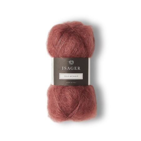 Isager Silk Mohair - 069 Altrosa Dunkel