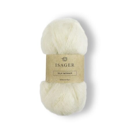 Isager Silk Mohair - E0 Ecru