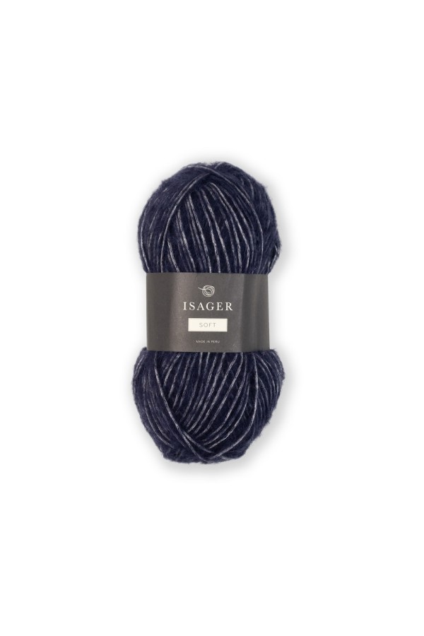 Isager Soft - 100 Dunkelblau