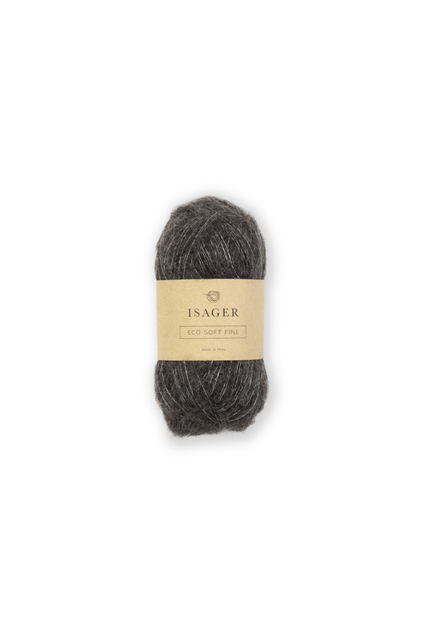 Isager Soft Fine - E4S Stein Dunkel