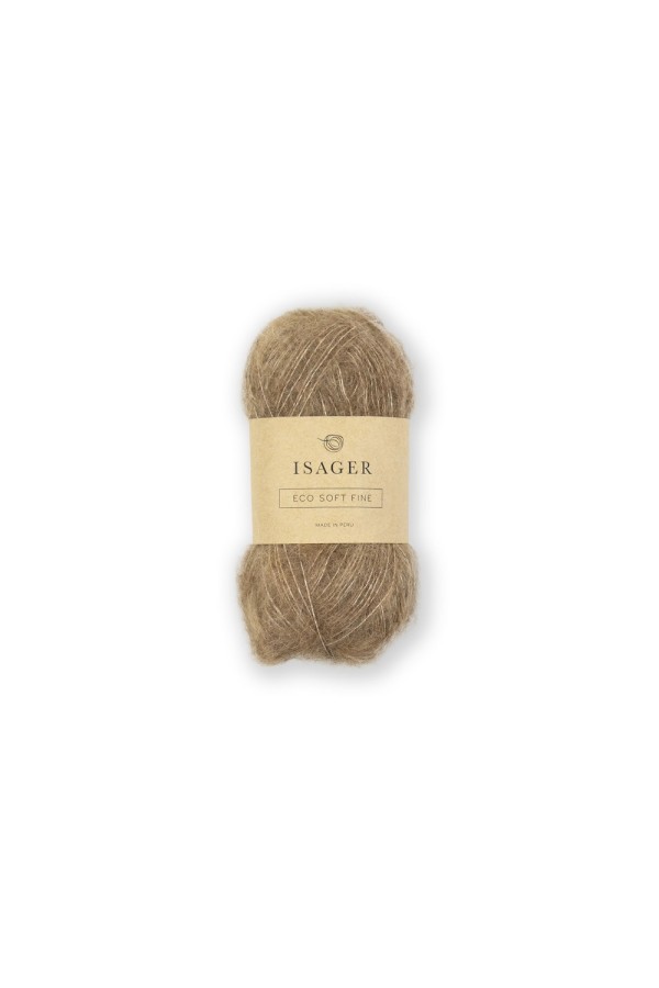 Isager Soft Fine - E7S Camel