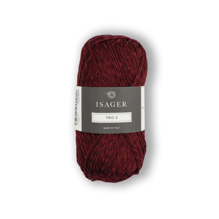 Isager Trio 2 - Bordeaux