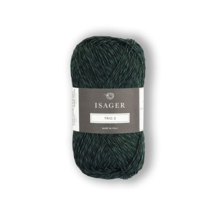 Isager Trio 2 - Bottlegreen