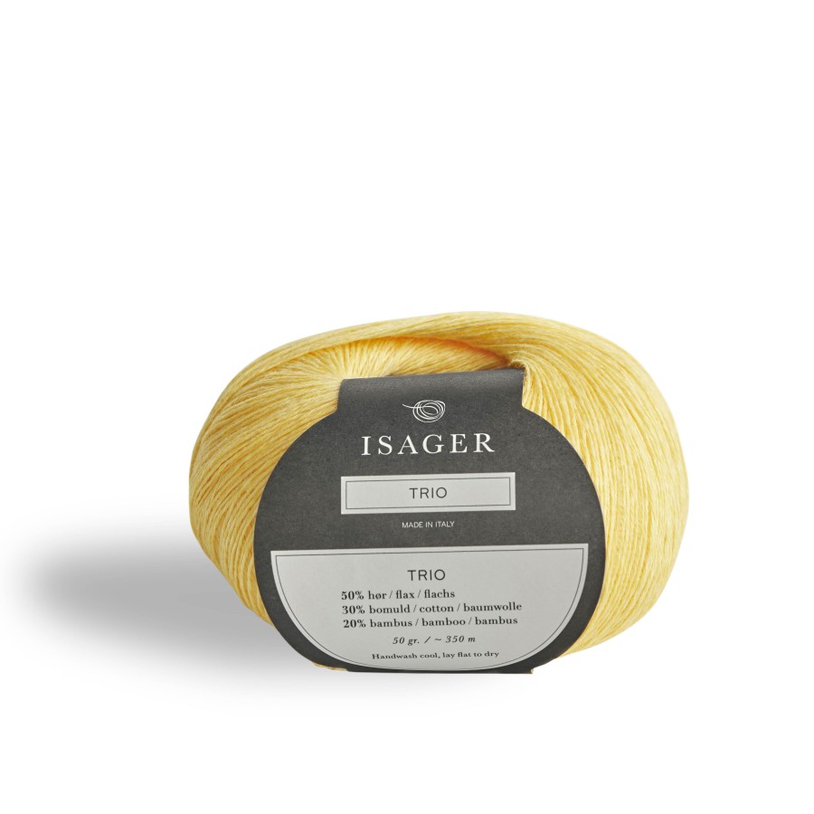 Isager Trio 1 - Lemon Gelb