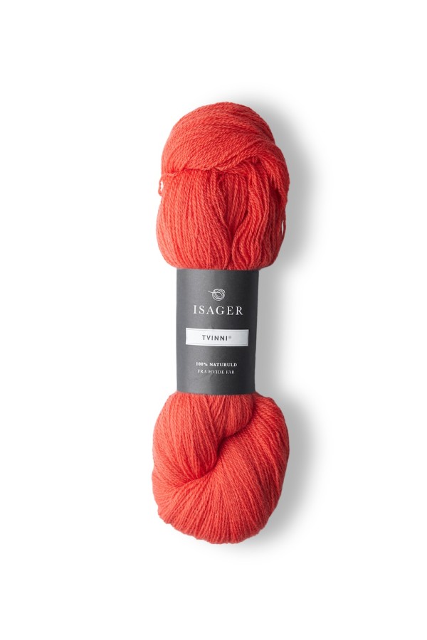 Isager Tvinni - 028 Poppy Rot