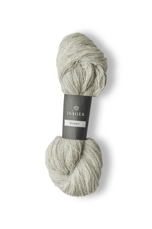 Isager Tvinni - 002s Hellgrau