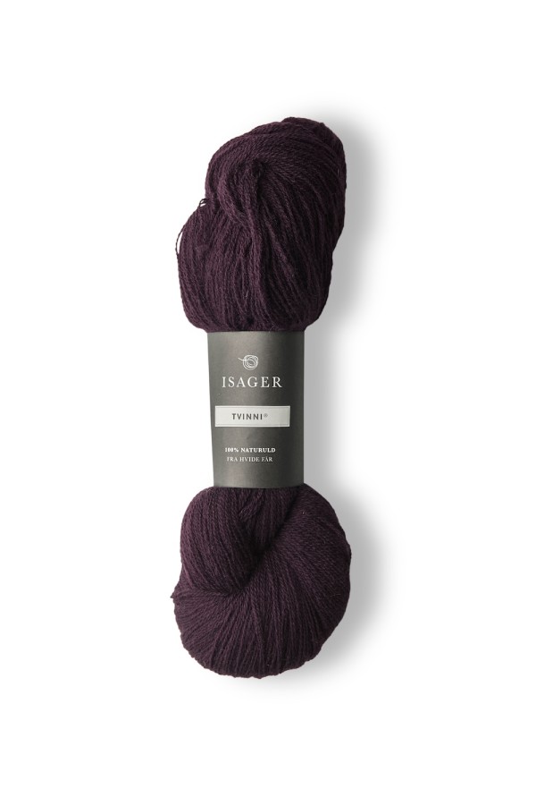 Isager Tvinni - 055 Aubergine