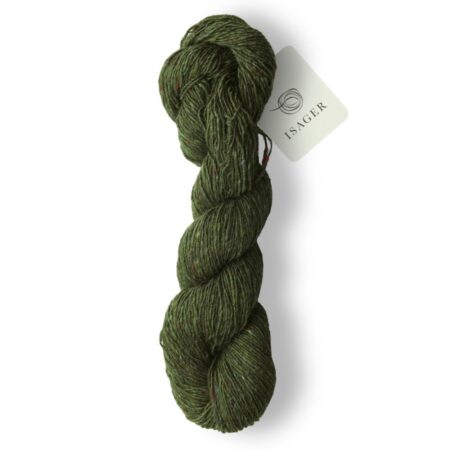 Isager Tweed - Bottle Green