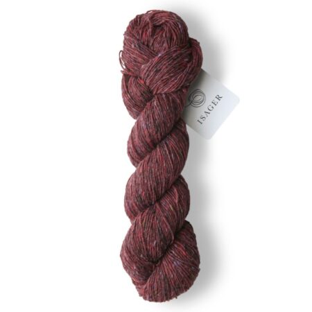 Isager Tweed - Wine Sangria
