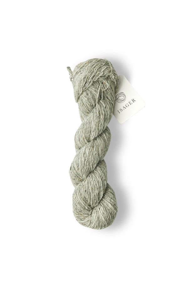 Isager Tweed - Wintergrey Hellgrau