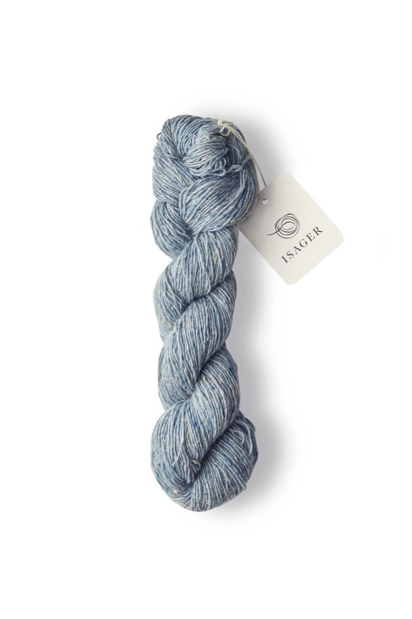 Isager Tweed - Topaz Hellblau