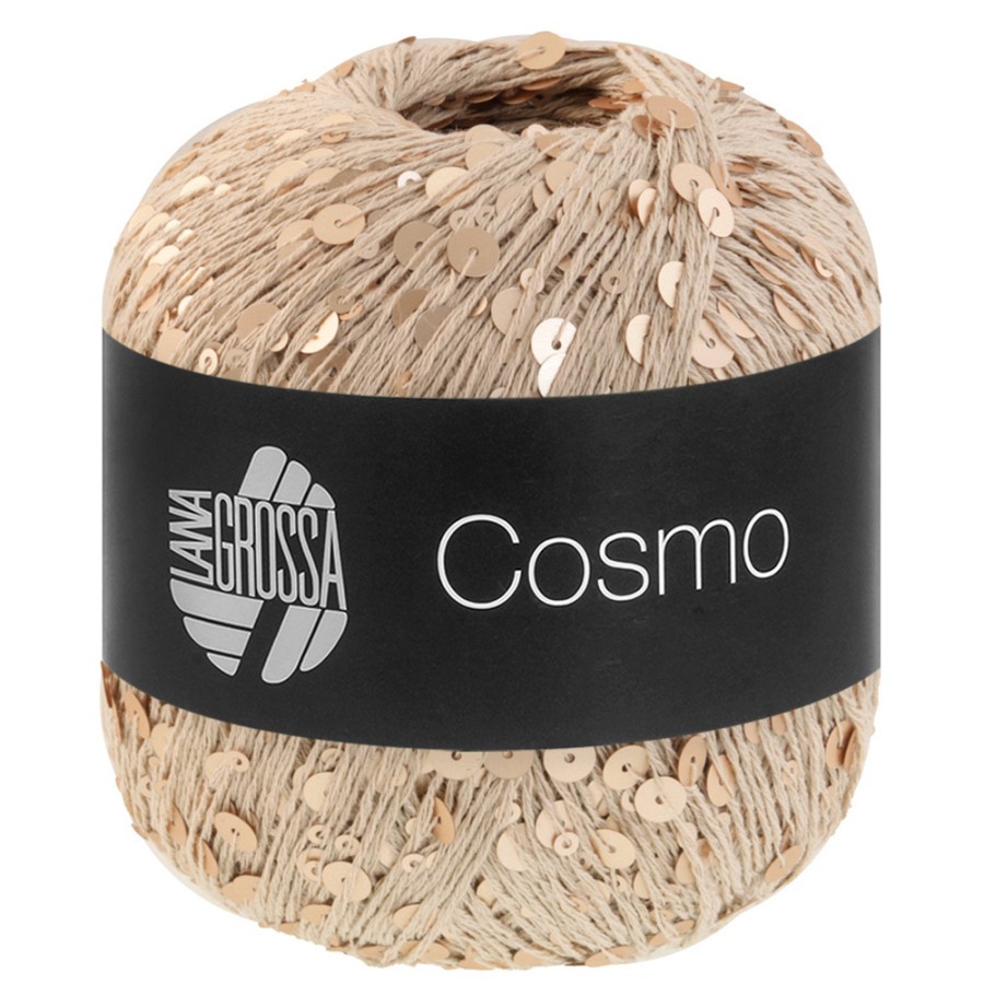 Lana Grossa Cosmo - 10 Beige Silbergold