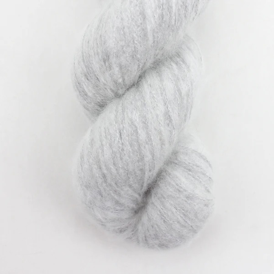 Lotus Yarns Brushed Cashmerino - 02 Light Grey