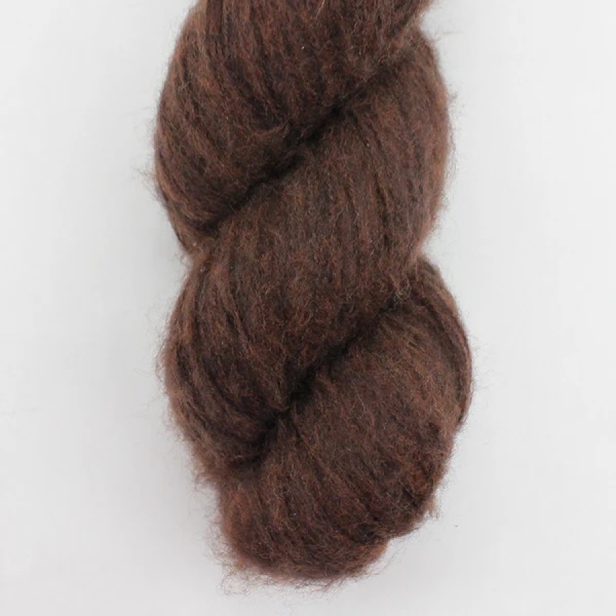 Lotus Yarns Brushed Cashmerino - 07 Americano Schoggibraun