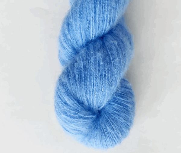 Lotus Yarns Brushed Cashmerino - 17 Kornblume