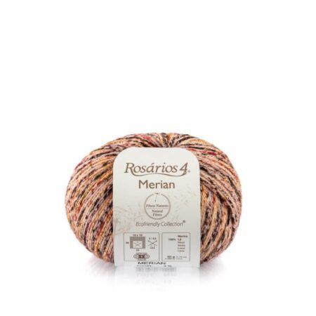 Rosarios4 Merian - 15 Ecru Orange Braun