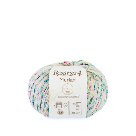 Rosarios4 Merian - 33 Türkis Pink Gelb