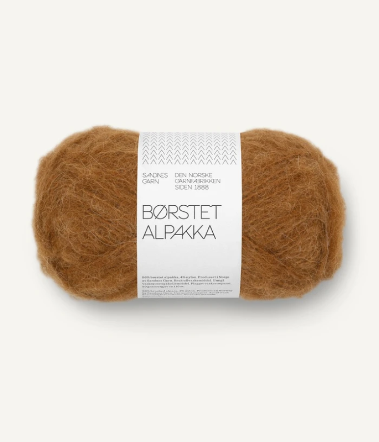 Sandnes Borstet Alpakka - 2573 Monk's Robe