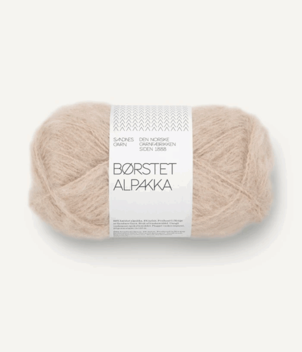 Sandnes Borstet Alpakka - 3021 Beige
