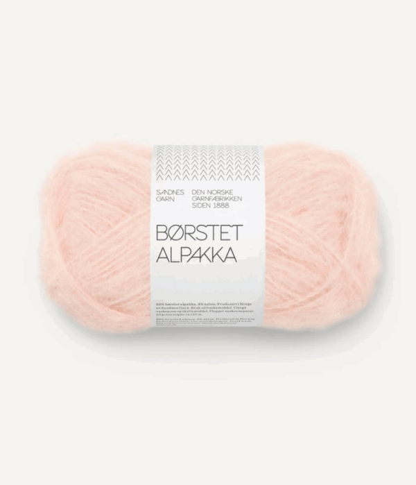 Sandnes Borstet Alpakka - 3509 Ballet Tutu Helles Lachsrosa