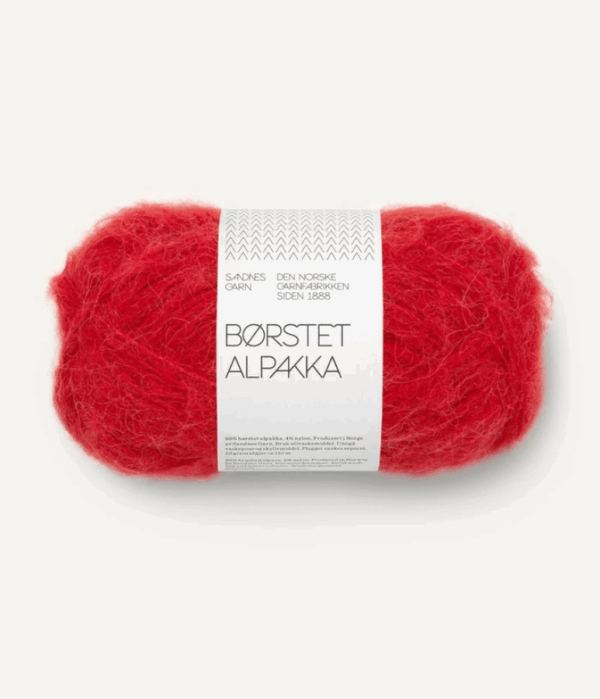 Sandnes Borstet Alpakka - 4227 Equestrian Red Rot