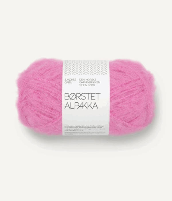 Sandnes Borstet Alpakka - 4626 Rosa