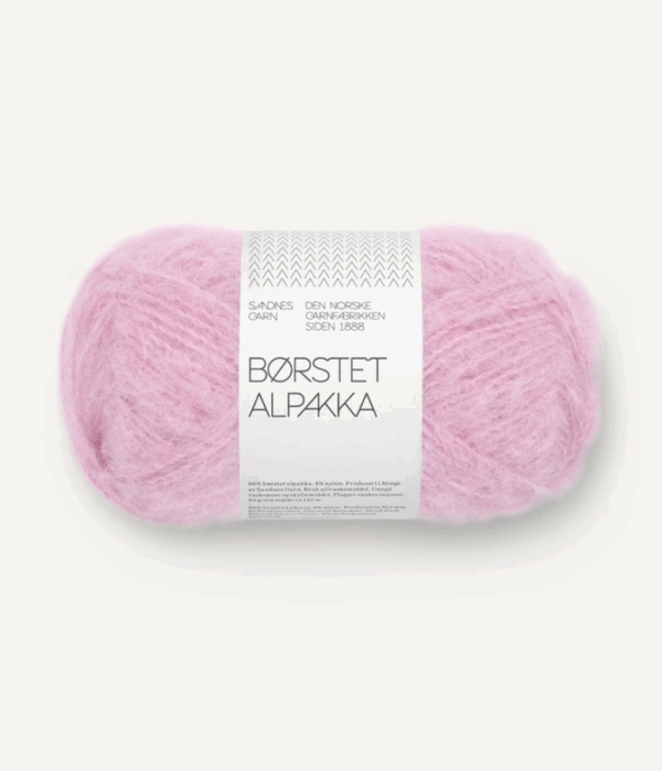 Sandnes Borstet Alpakka - 4813 Pink Lilac