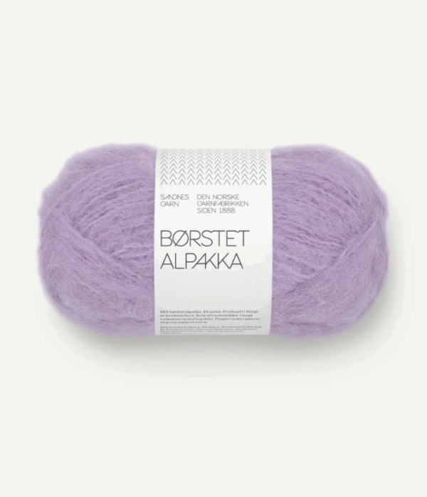 Sandnes Borstet Alpakka - 5043 Lila