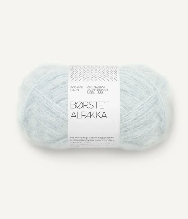 Sandnes Borstet Alpakka - 5811 Arctic Ice Eisblau