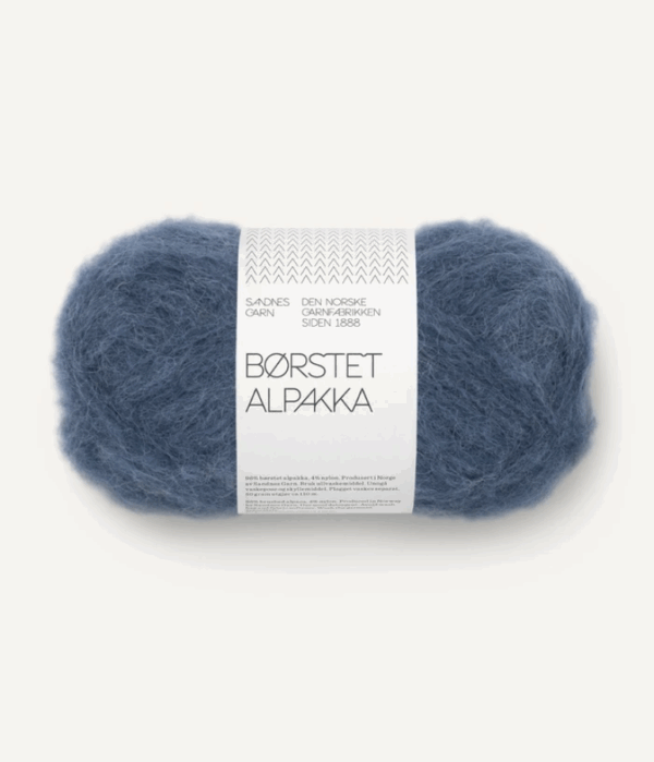 Sandnes Borstet Alpakka - 6064 Blabaer
