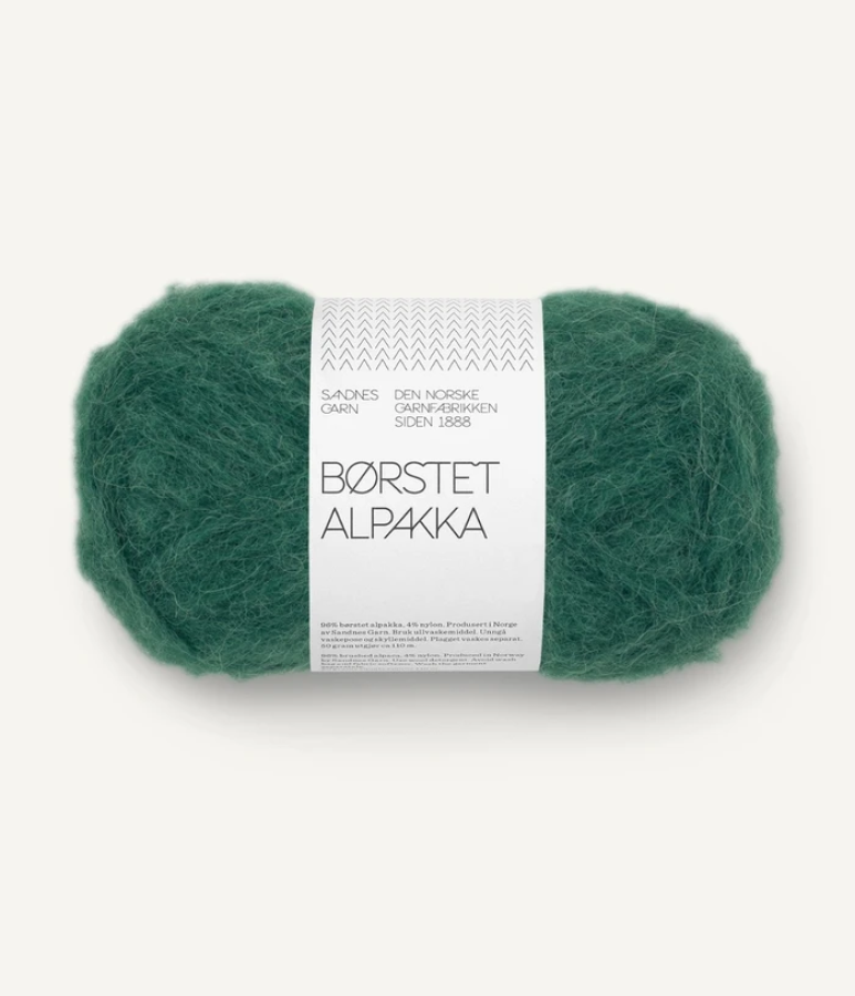 Sandnes Borstet Alpakka - 7772 Rain Forest