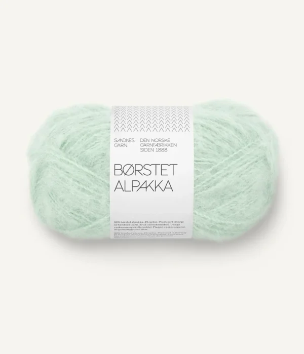 Sandnes Borstet Alpakka - 7911 Mint Green