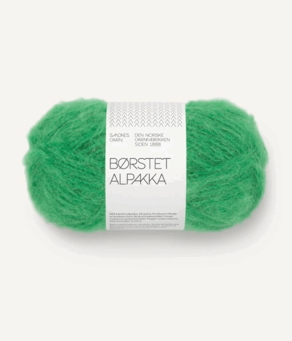 Sandnes Borstet Alpakka - 8236 Jelly Bean Green Gelee Grün
