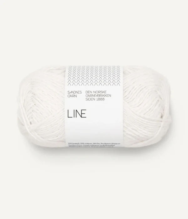 Sandnes Line - 1002 Hvit Weiss