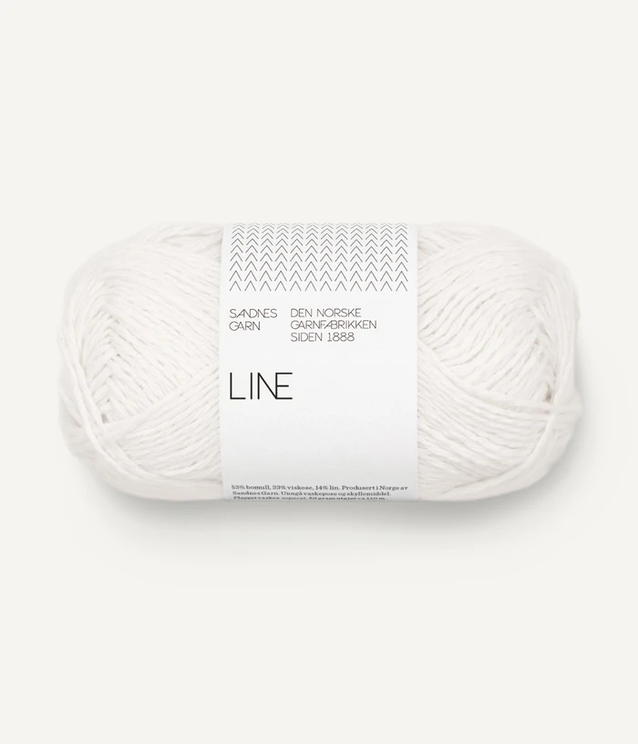 Sandnes Line - 1002 Hvit Weiss