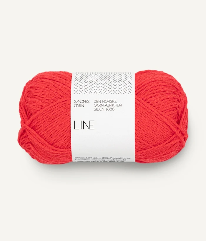 Sandnes Line - 4108 Flame Scarlet